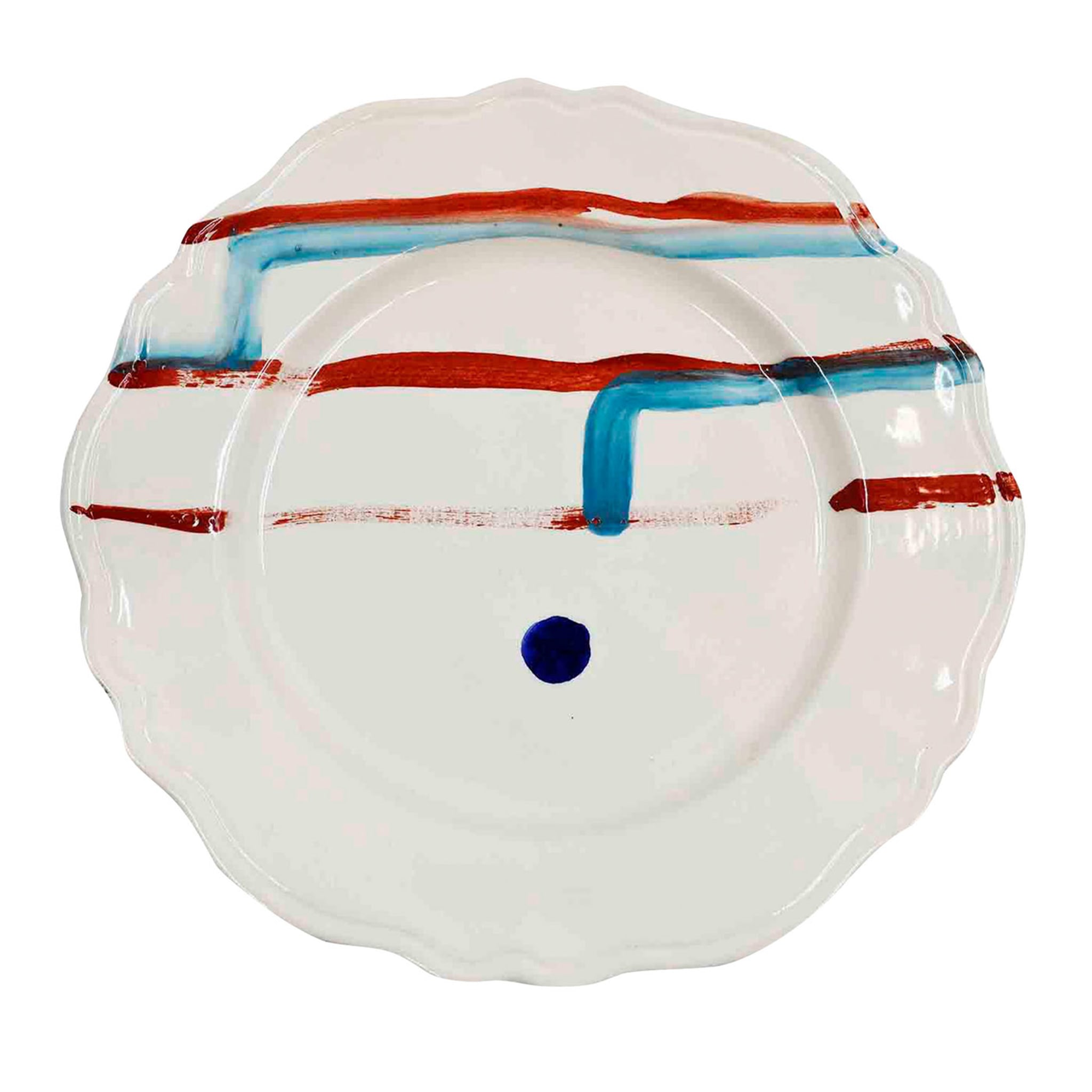 Piatto In Ceramica Artigianale