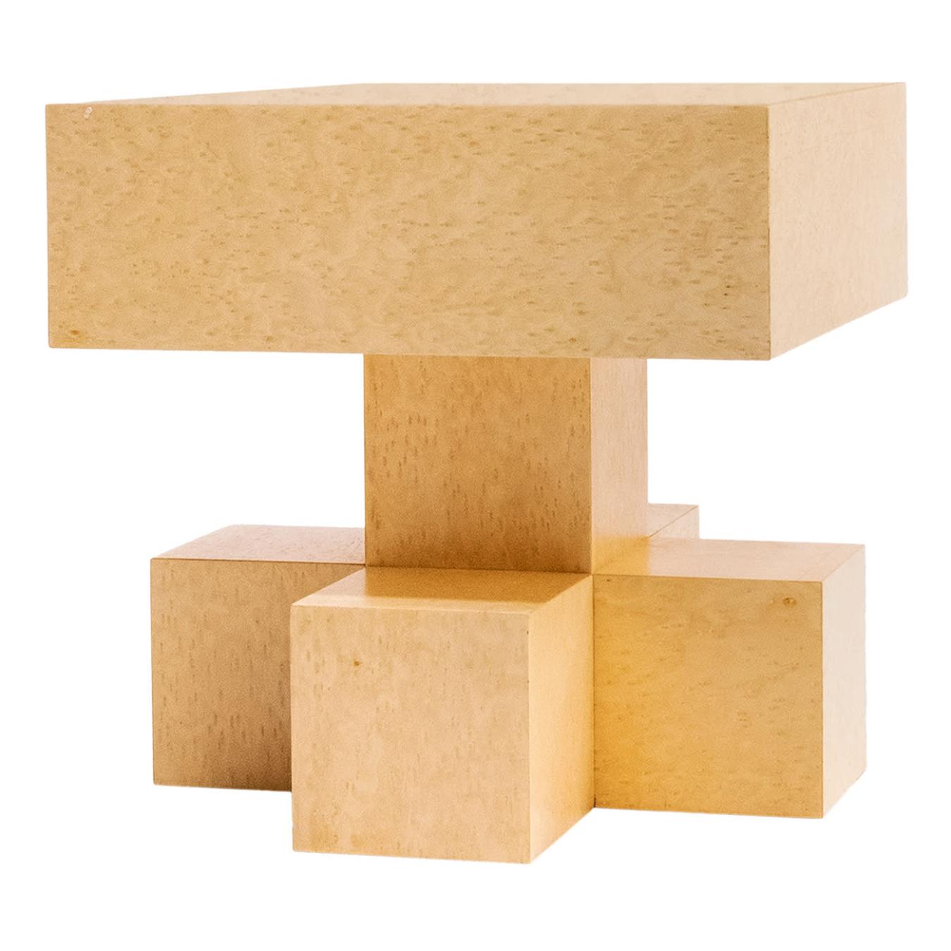 Tavolino Laterale Contemporaneo in Legno