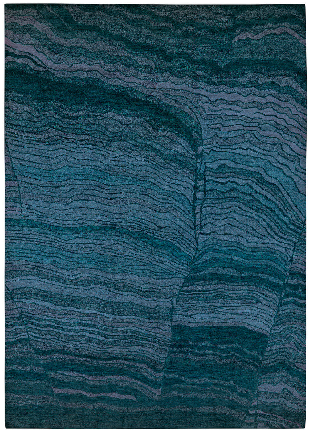 Tappeto Hindukush Blu