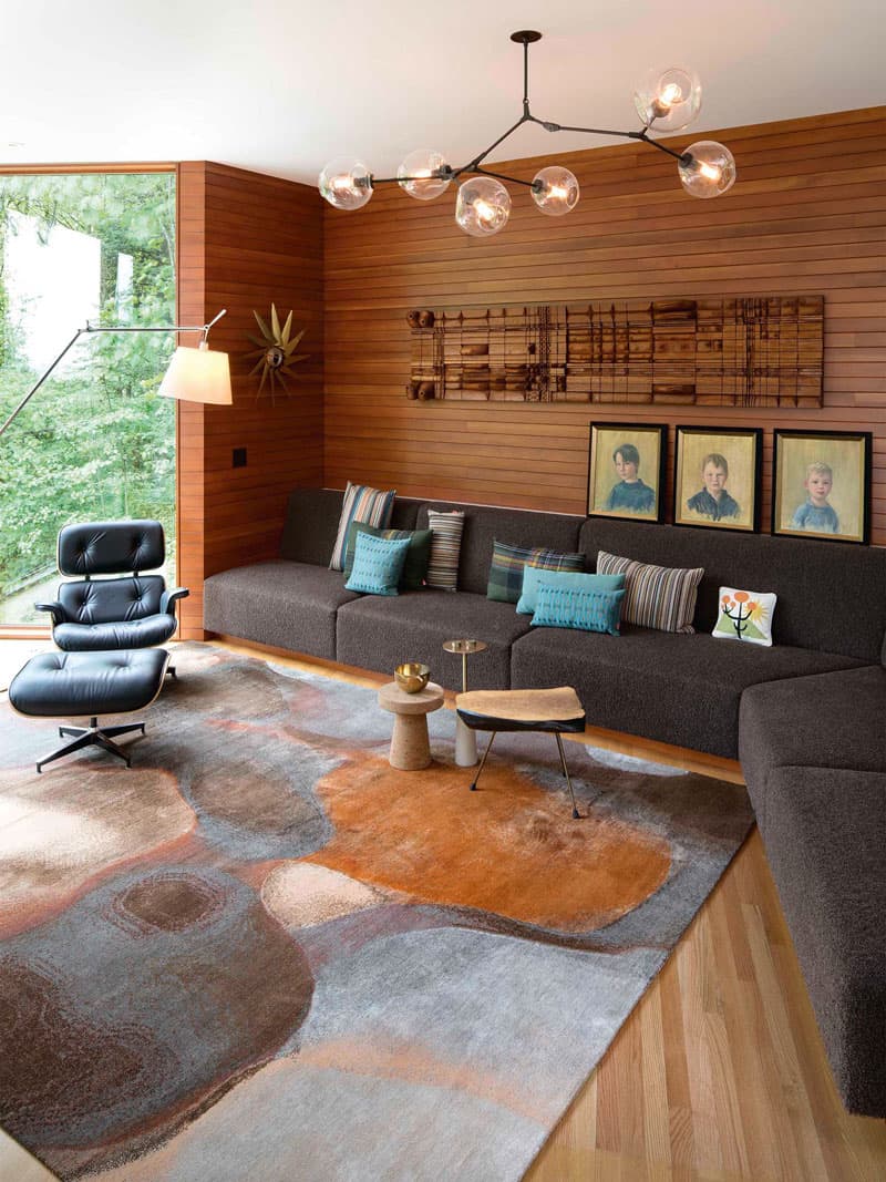 Tappeto Lusso Rame/Malva | Misura: 183 x 274 cm