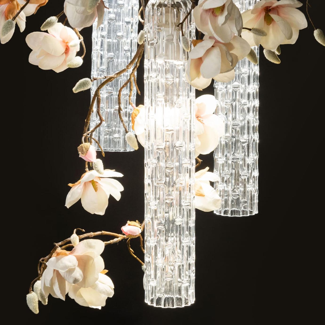 Lampadario Piccolo Magnolia Bianco
