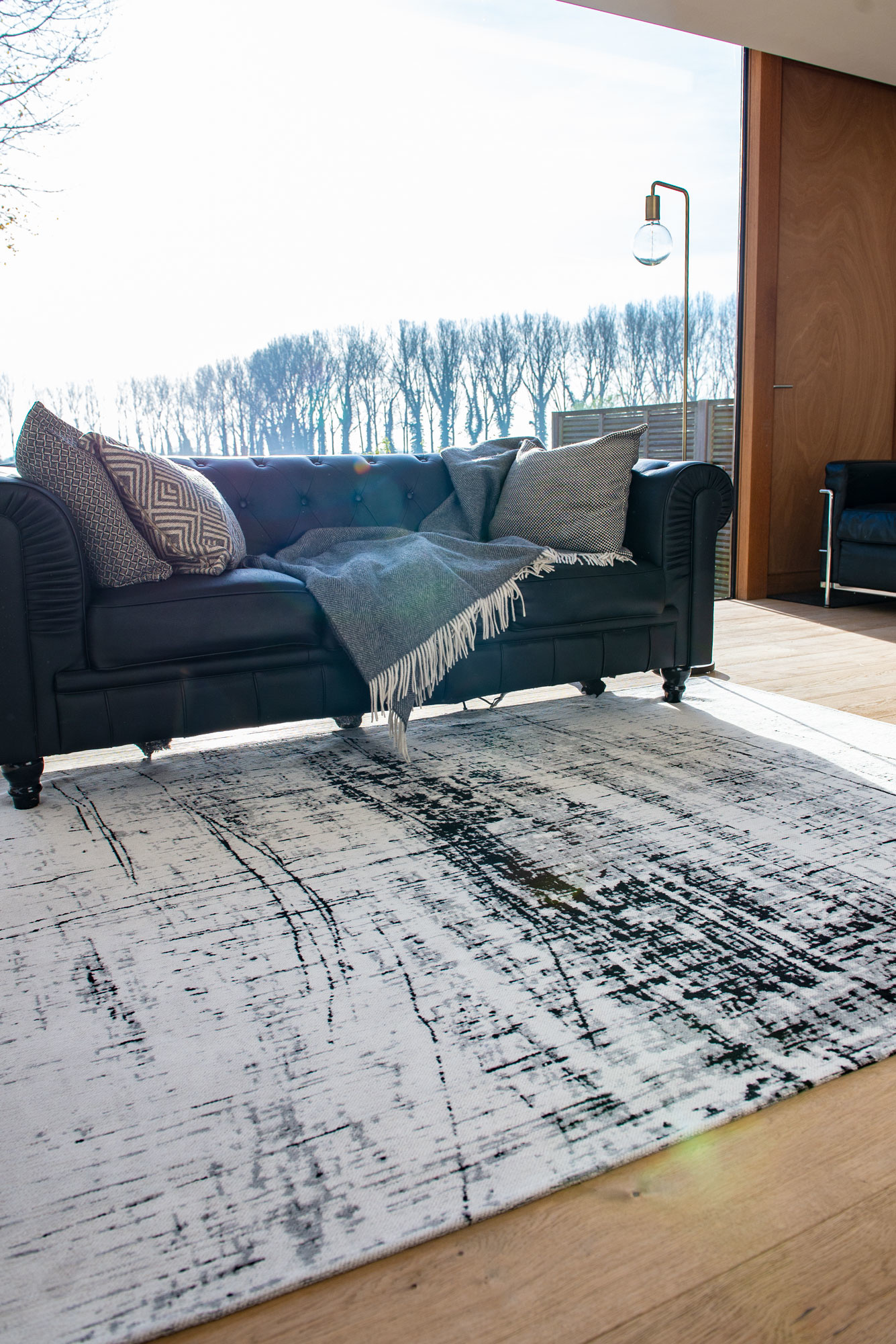 Tappeto Metro Black & White 8926 | Misura: 140 x 200 cm