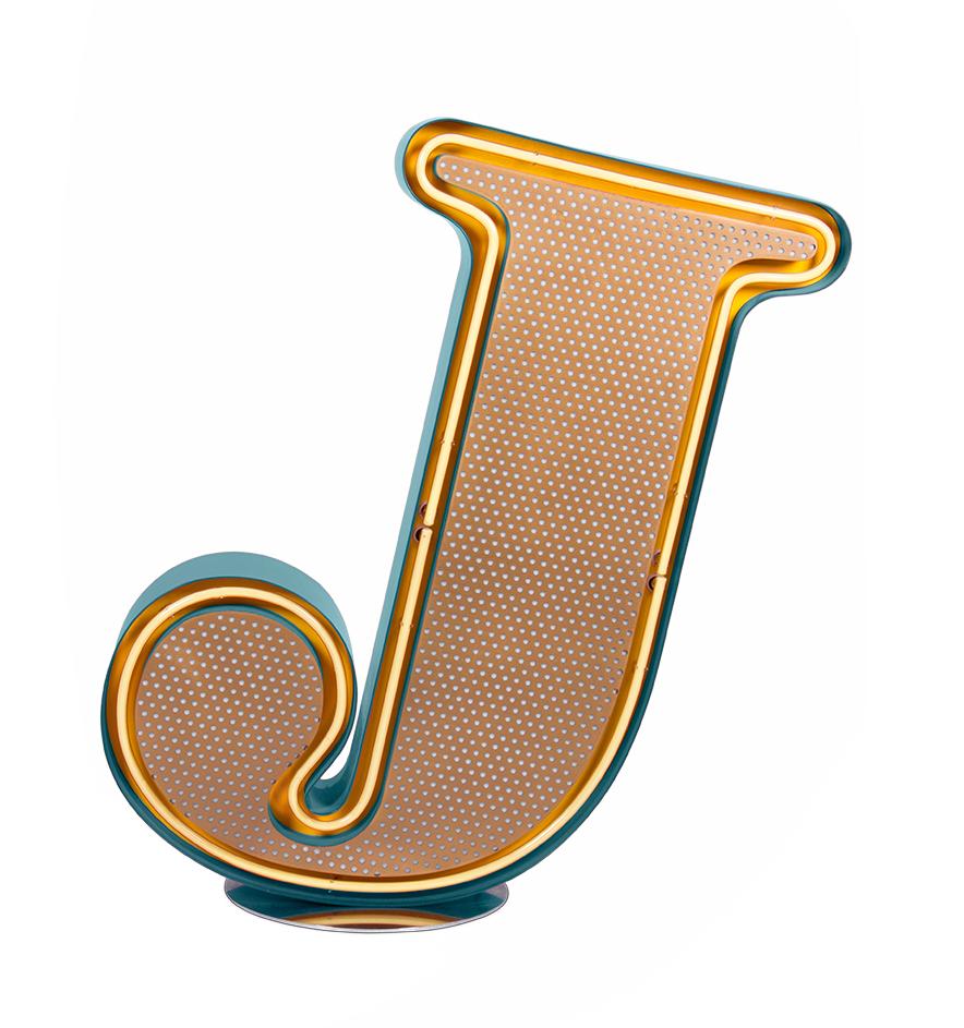 Lettera Luminosa Joyful J Lettera Luminosa Joyful J