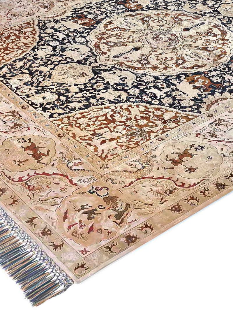 Tappeto Lusso Oro Annodato