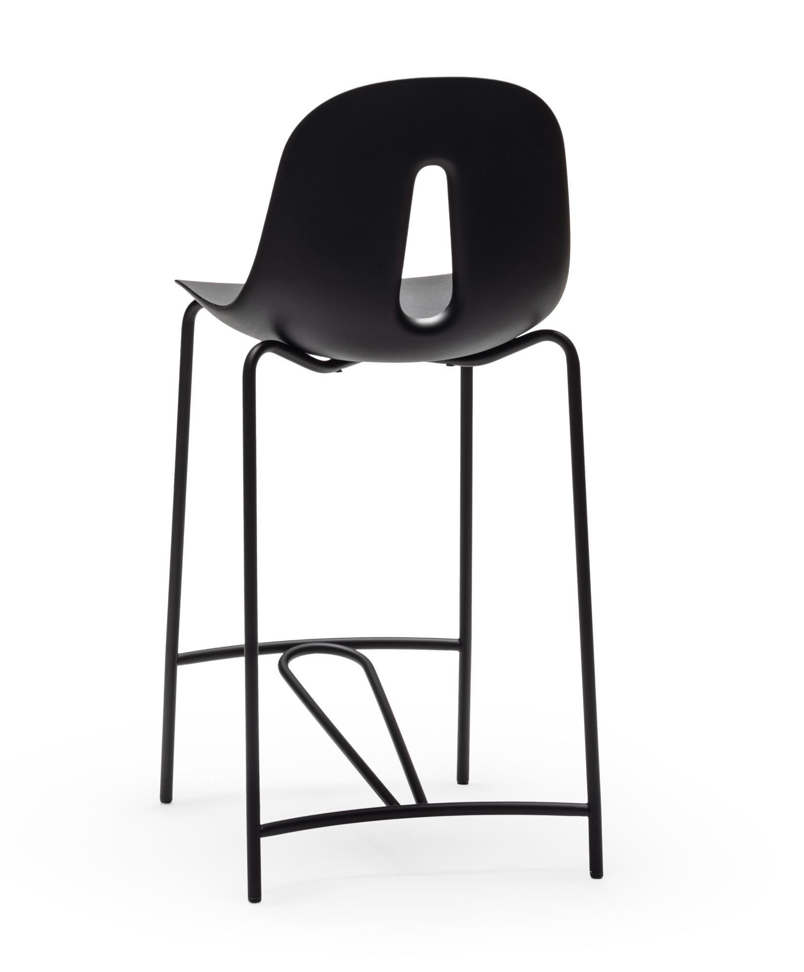 Sgabello da Bar Gotham SG-65 Nero