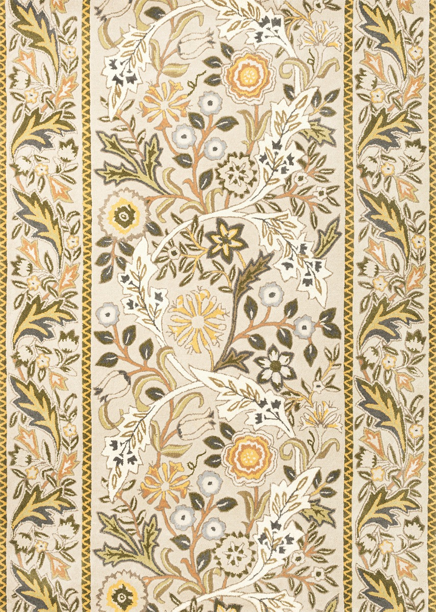 Tappeto Wilhelmina Lino Senape