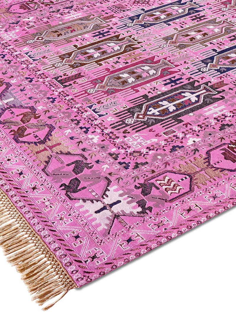 Tappeto Balouch Rosa