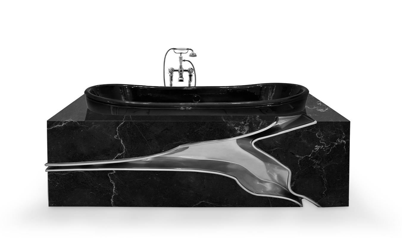 Vasca Da Bagno Fractured Marble