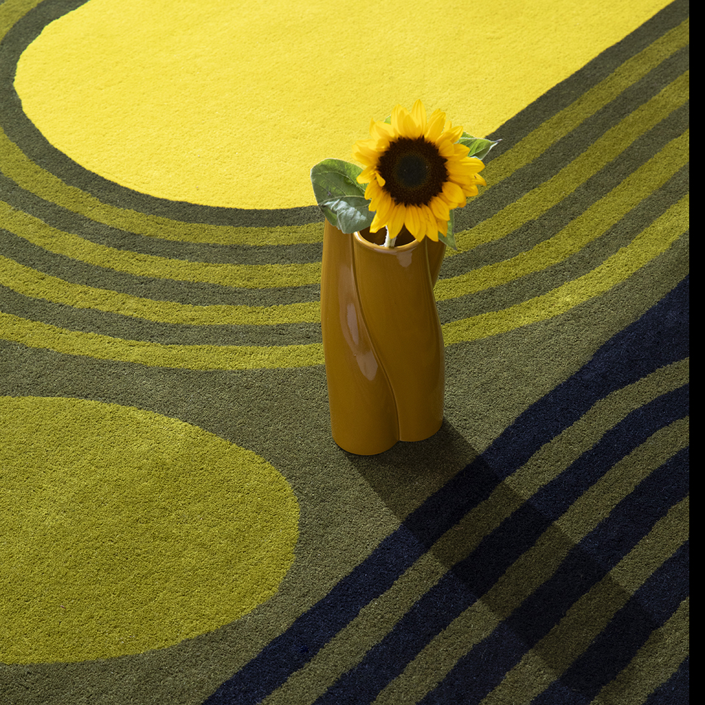 Tappeto Striped Tulip Seagrass | Misura: 200 x 280 cm