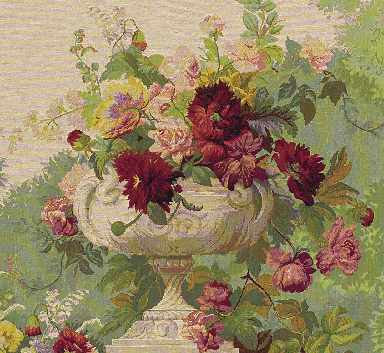 Arazzo Drappeggio Fiorito