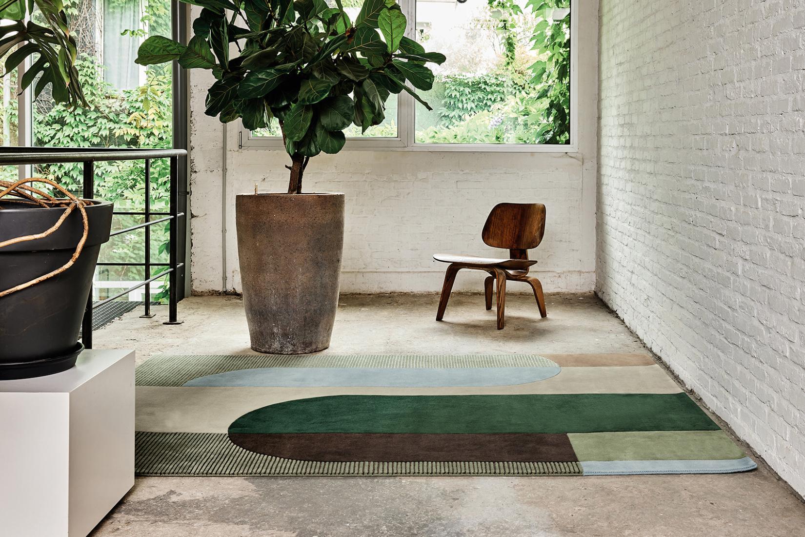 Tappeto Ombres Smeraldo | Misura: 250 x 350 cm