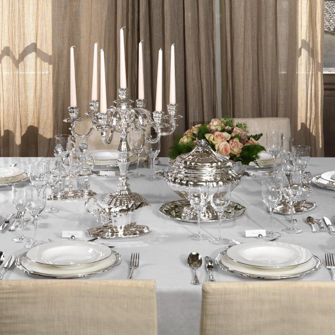 Candelabro Royal In Argento