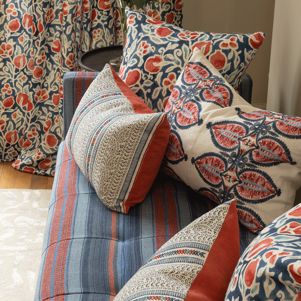 Cuscino Montacute Rouge 60 × 40
