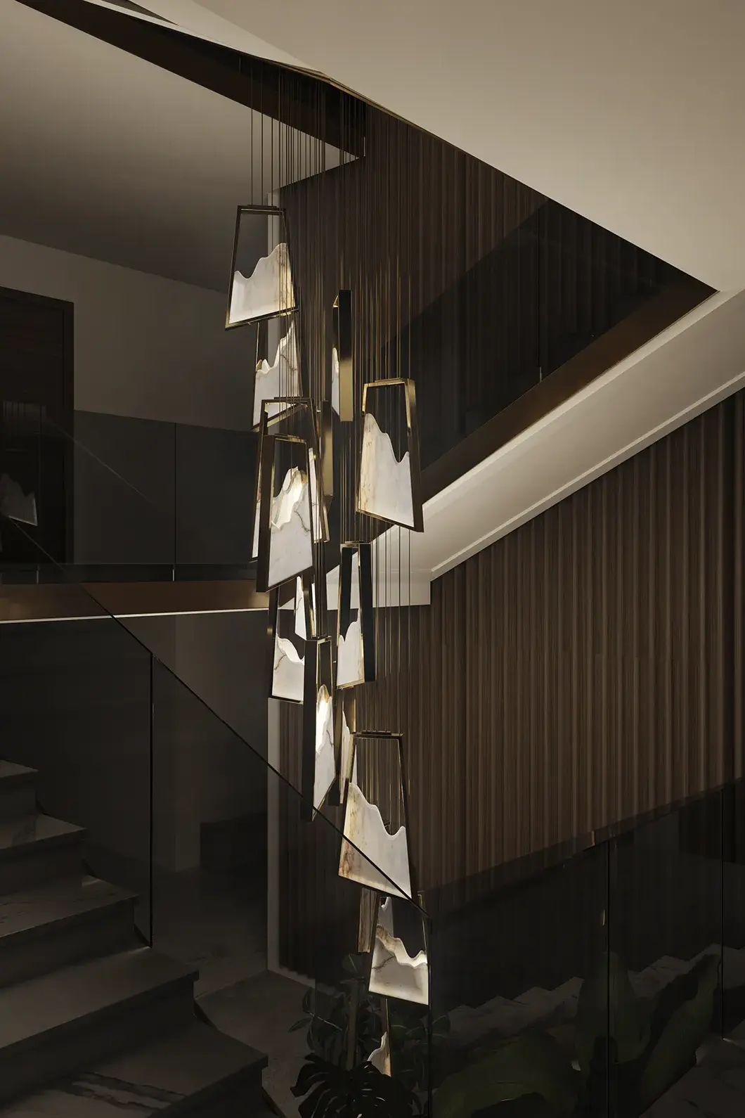 Lampadario Grand Aura - 12