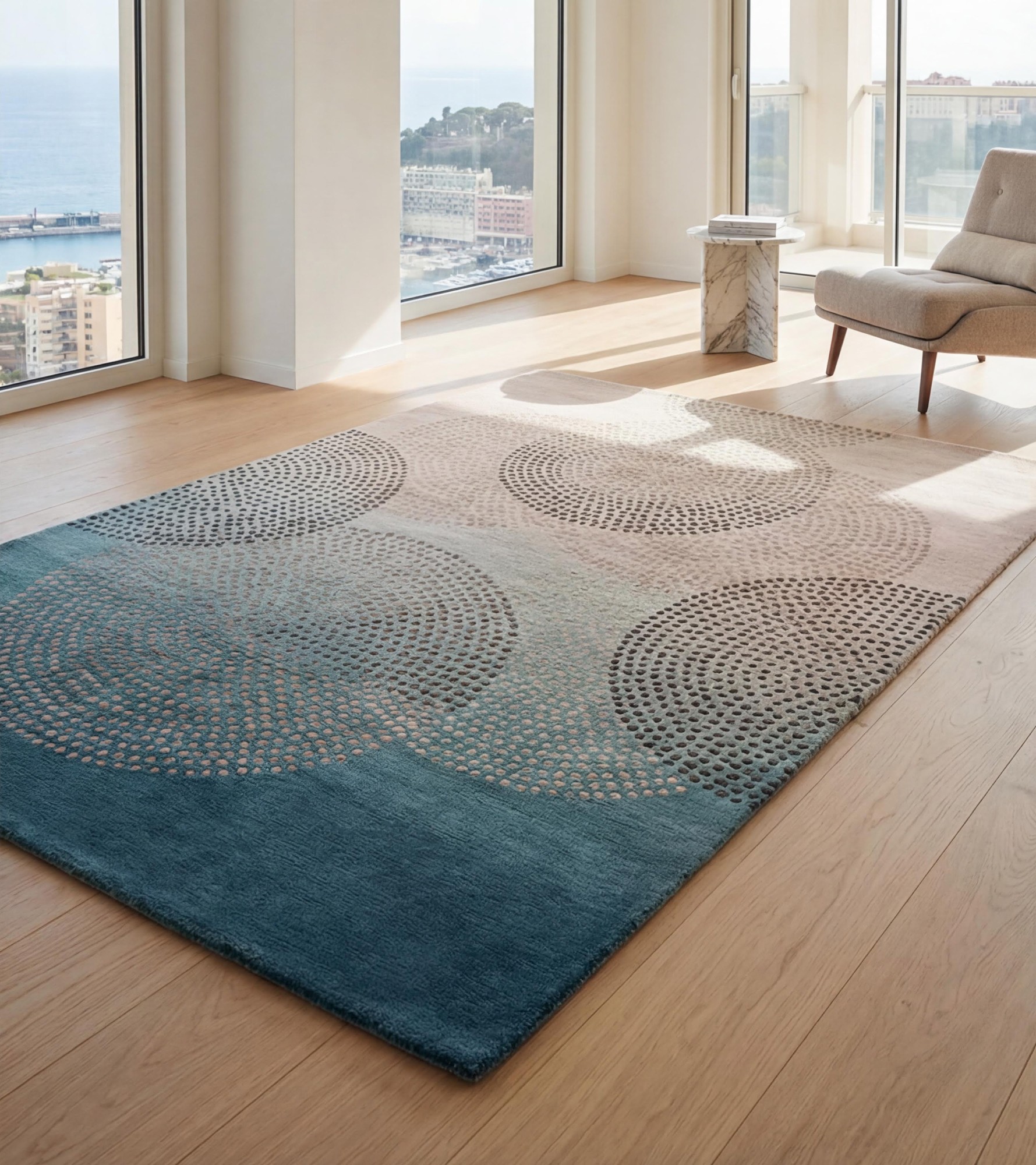 Tappeto Misty Circles