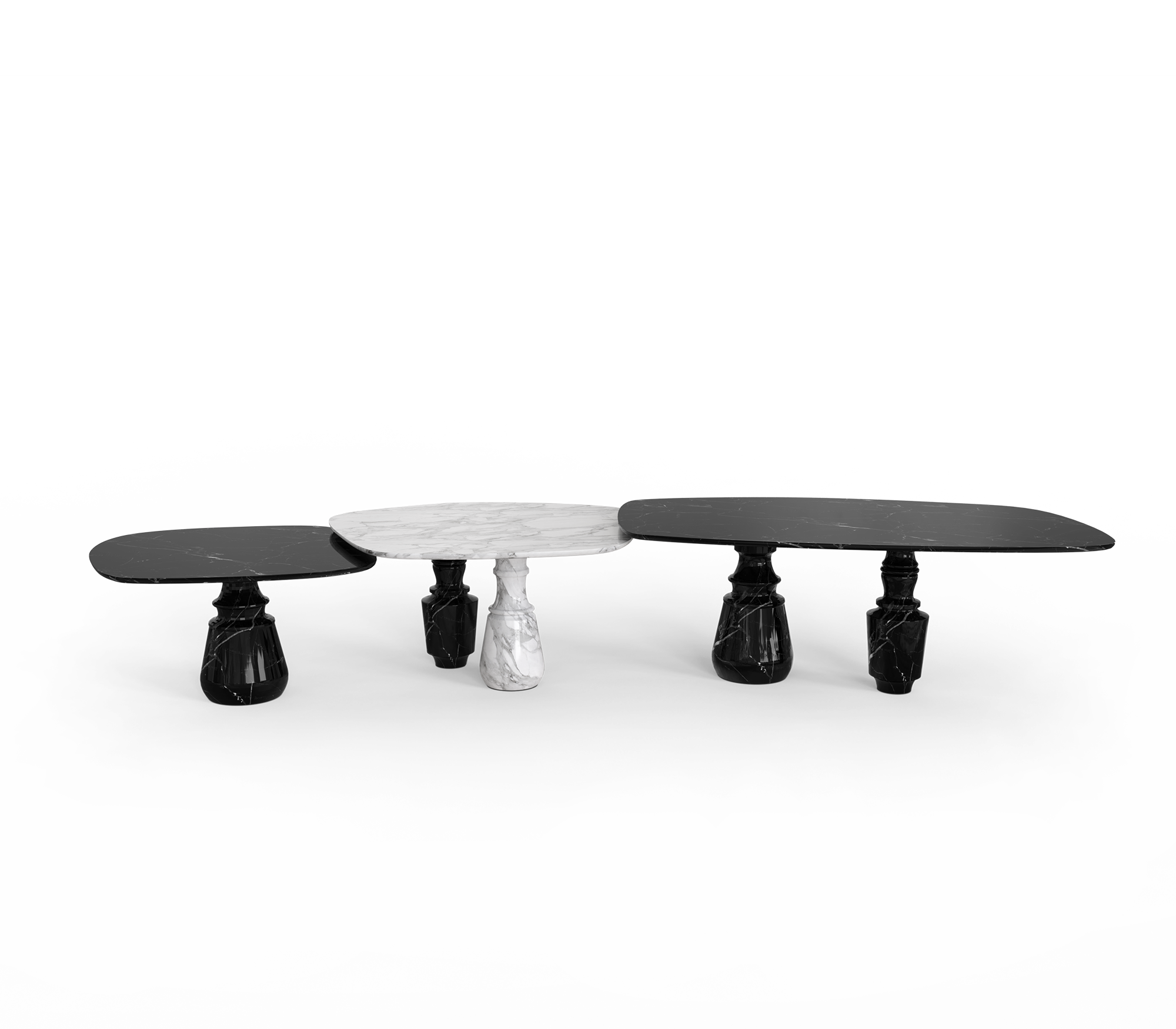 Tavolo da Pranzo Modulabile Obsidian II