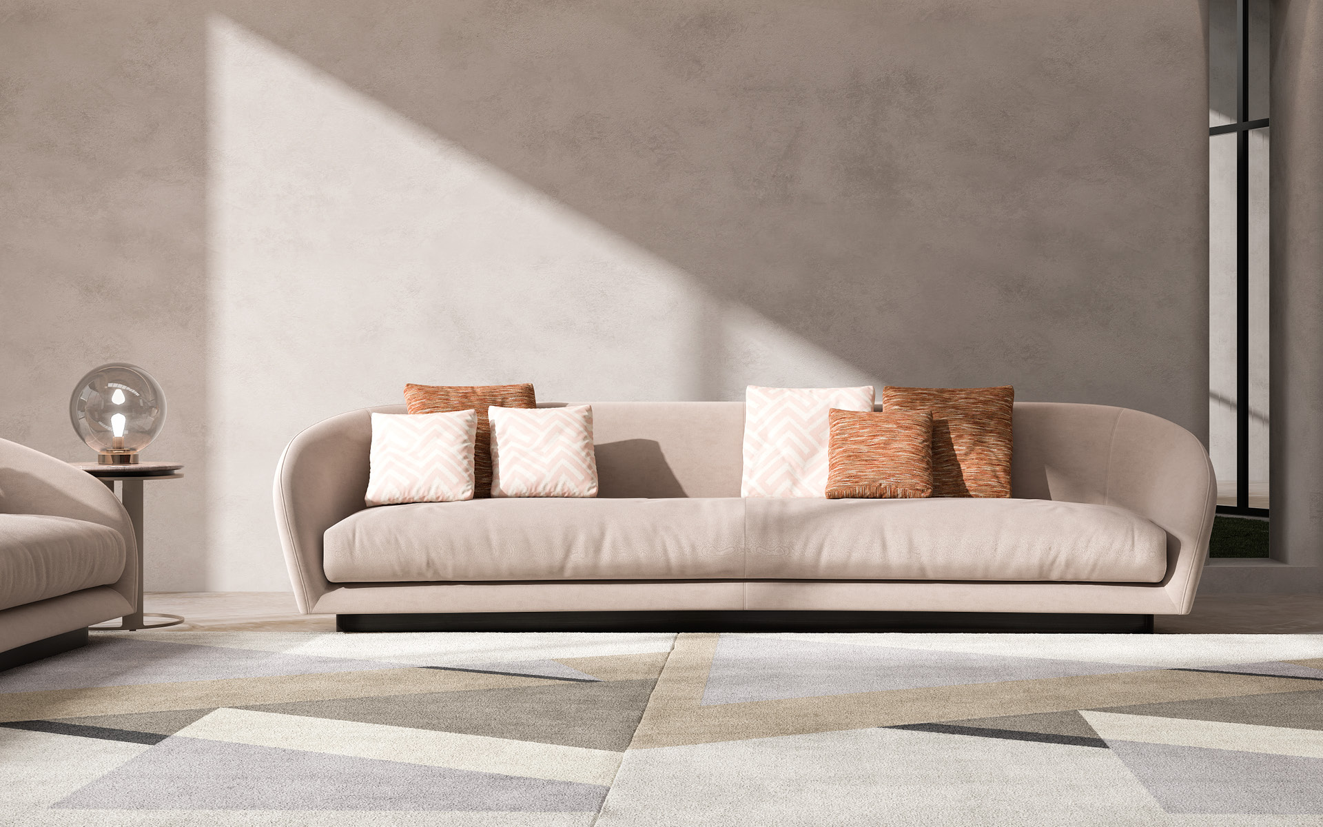 Divano Italiano Downtown | Dimensioni: L 200 cm