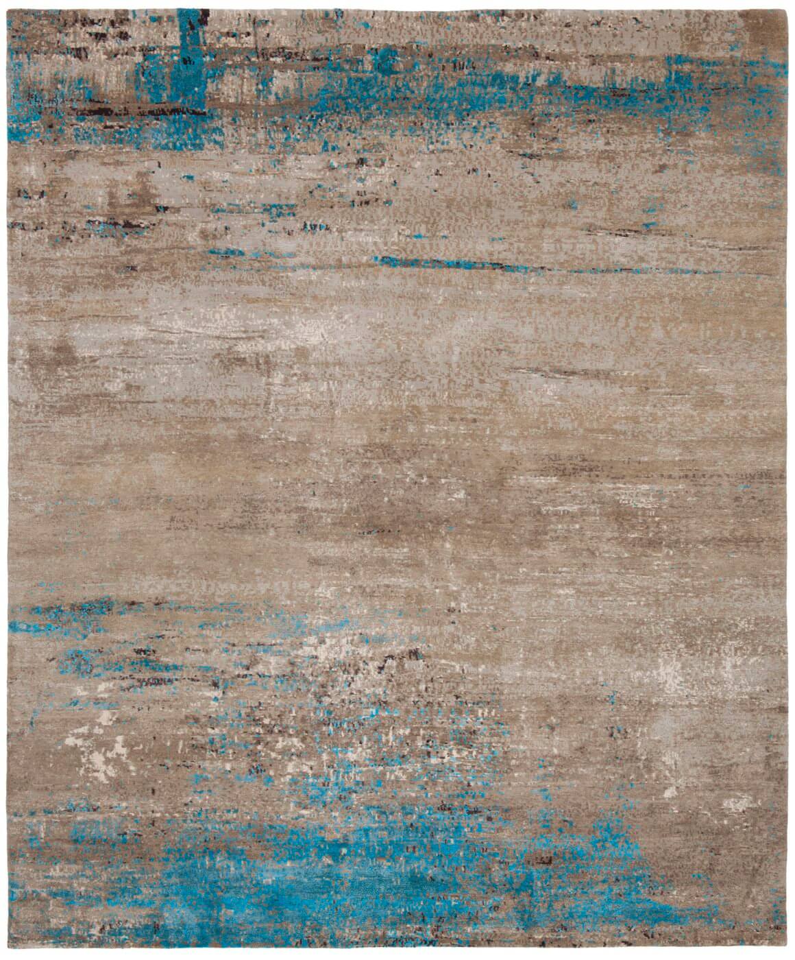 Tappeto Artwork 19 Multicolore Blu