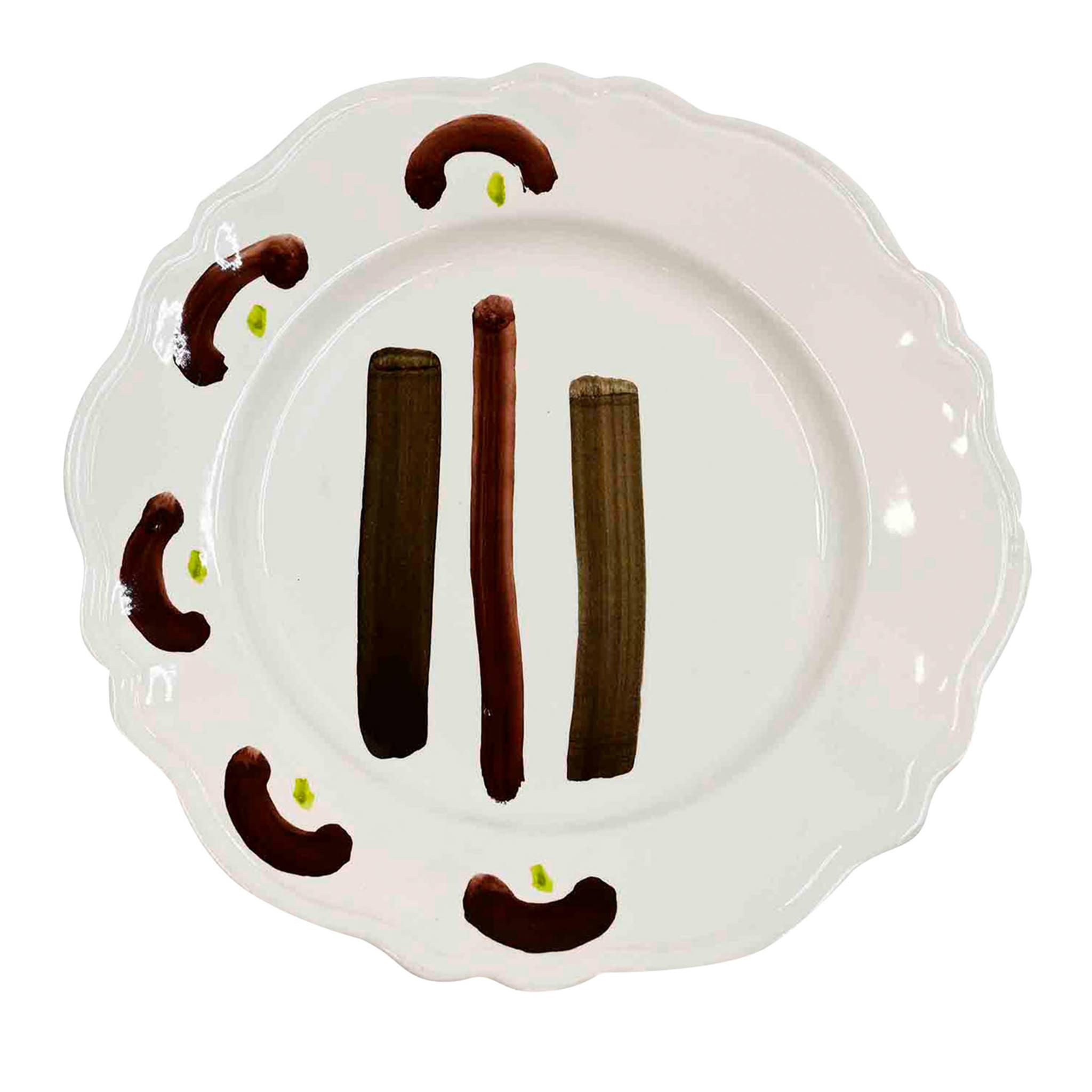 Piatto In Ceramica Artigianale