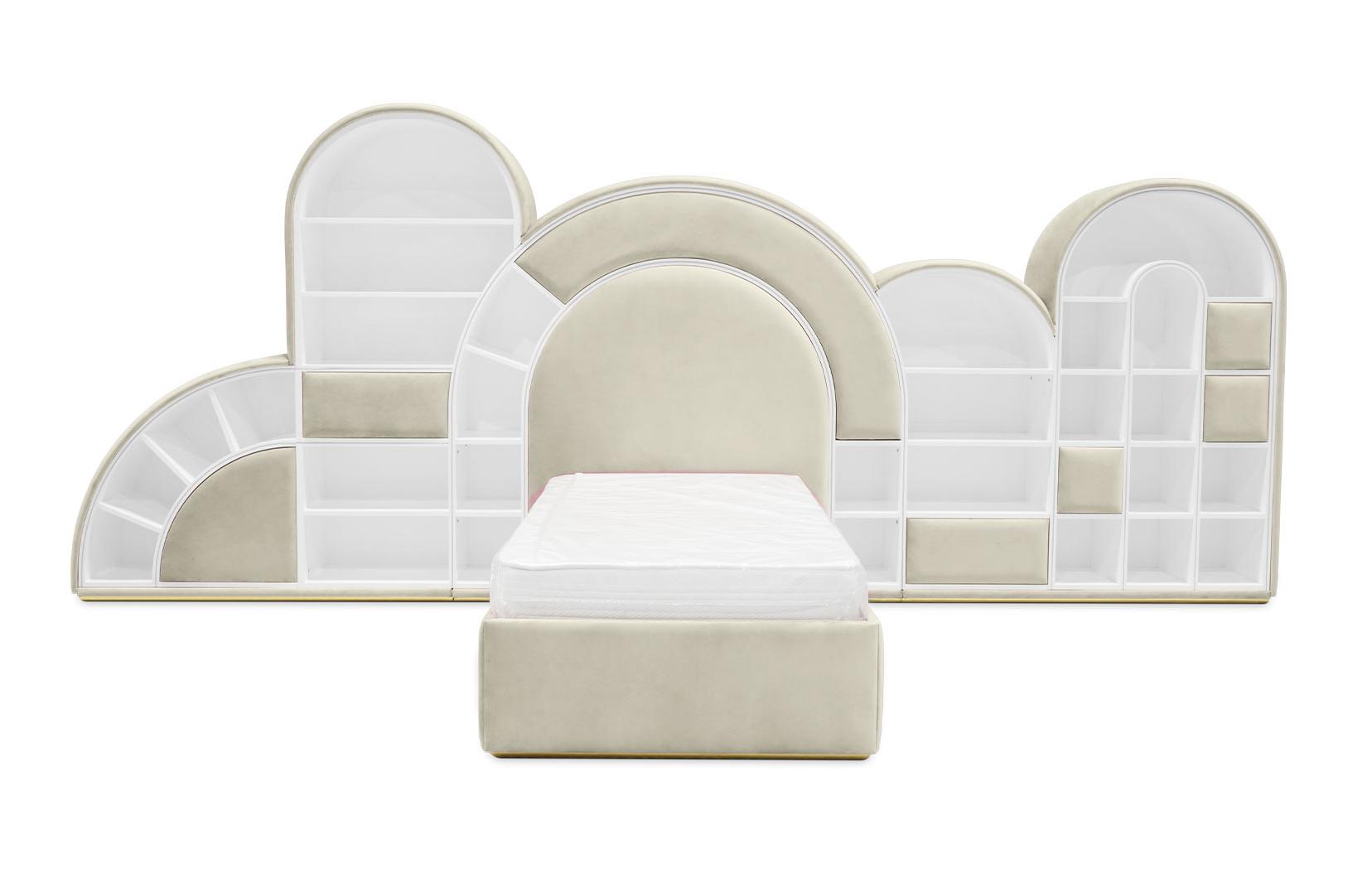 Letto Per Bambini Bubblegum Marshmallow Cream