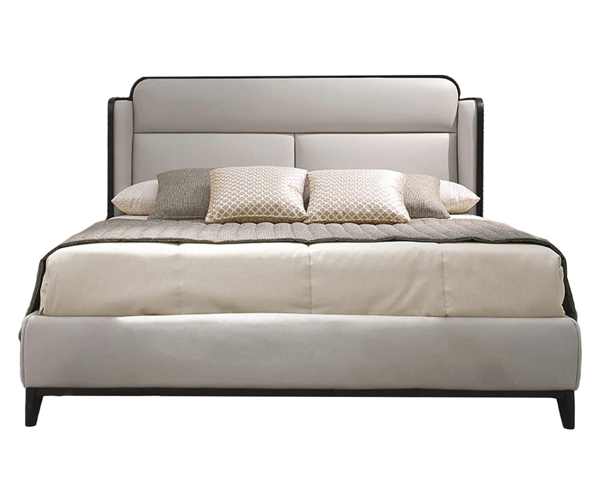 Letto Beige Italiano Dilan | Misura del materasso: 200 x 200 cm