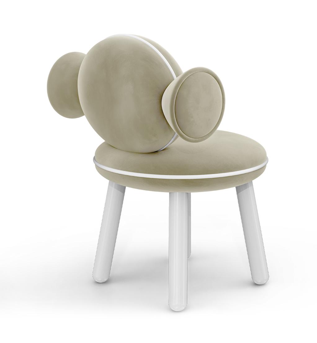 Sedia Per Bambini Lollipop Cream Puff