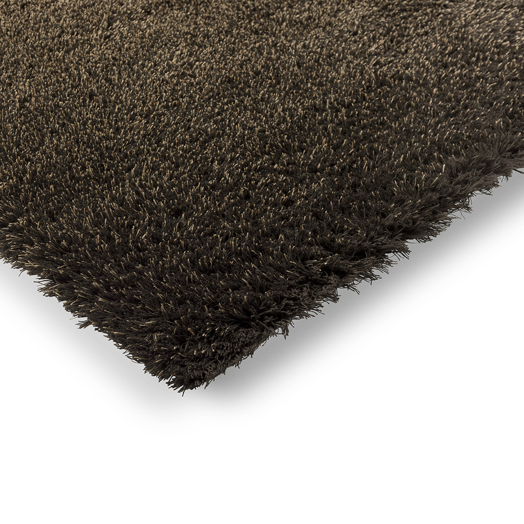 Tappeto Shade High Beige/Cioccolato Fondente