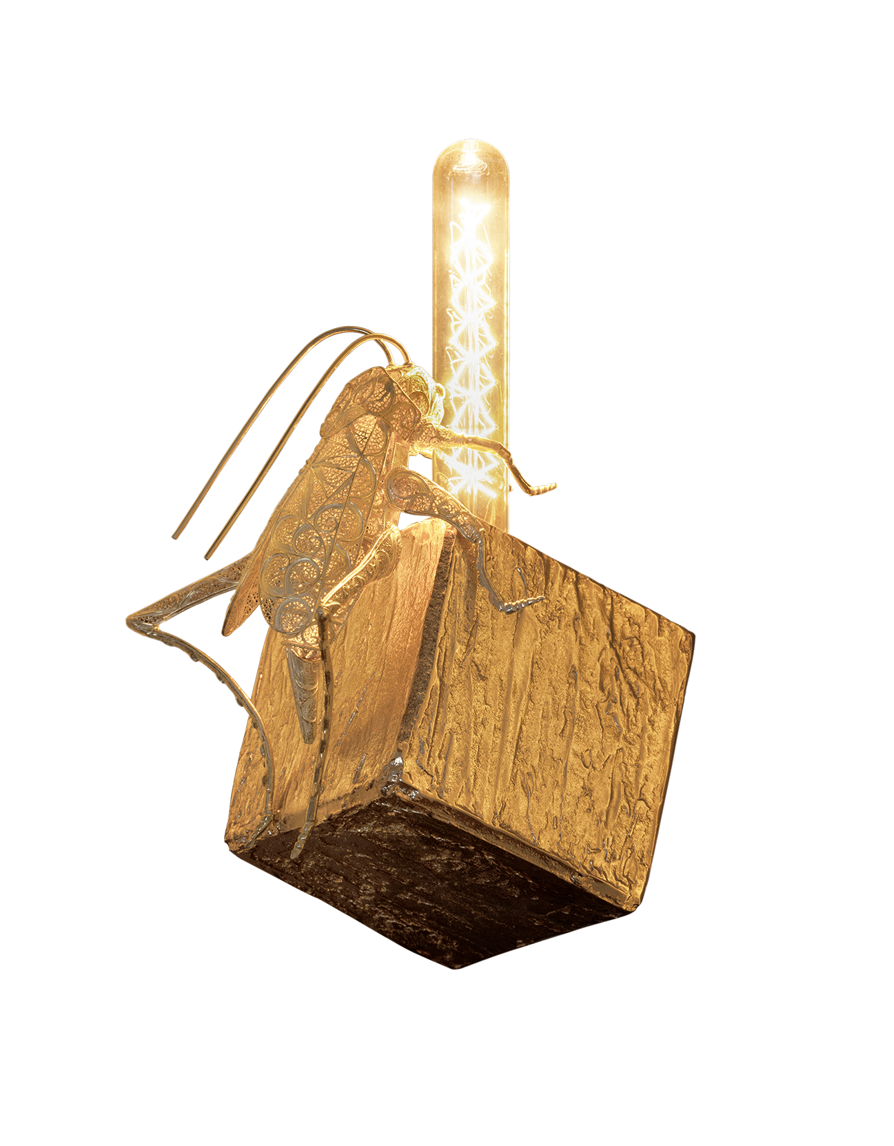 Lampada da Parete Piccola Geode Filigree Cricket
