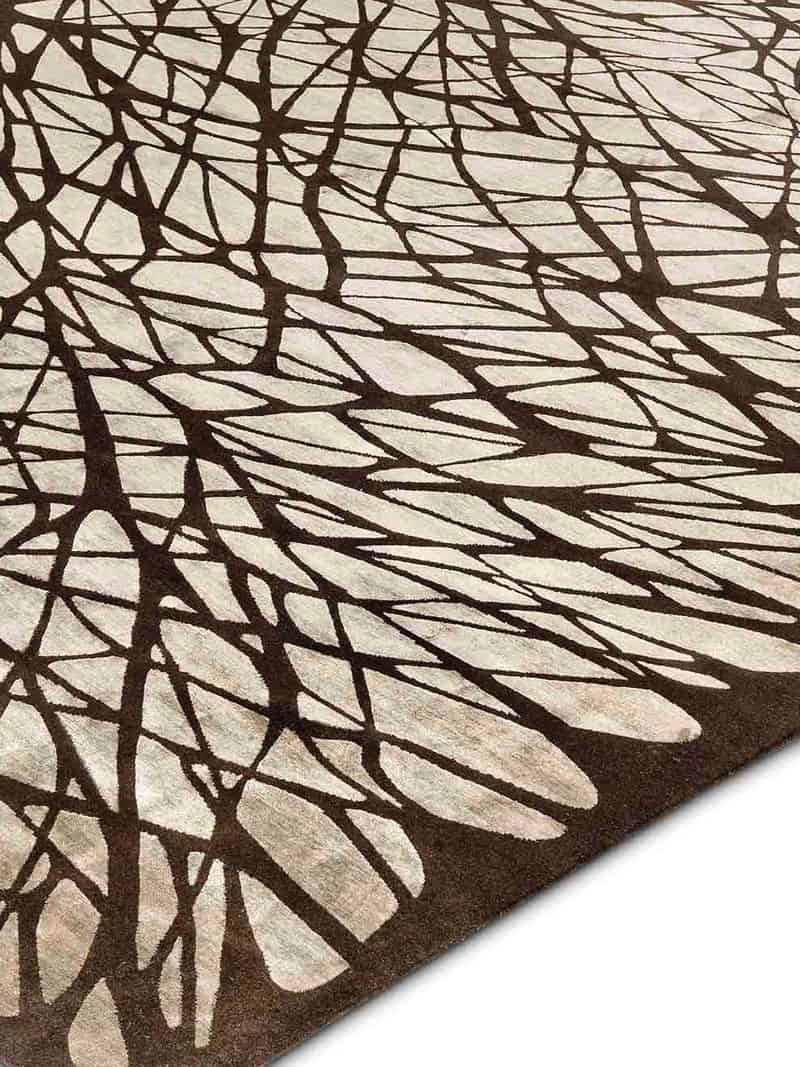 Tappeto Annodato Dresden Marrone | Misura: 305 x 427 cm