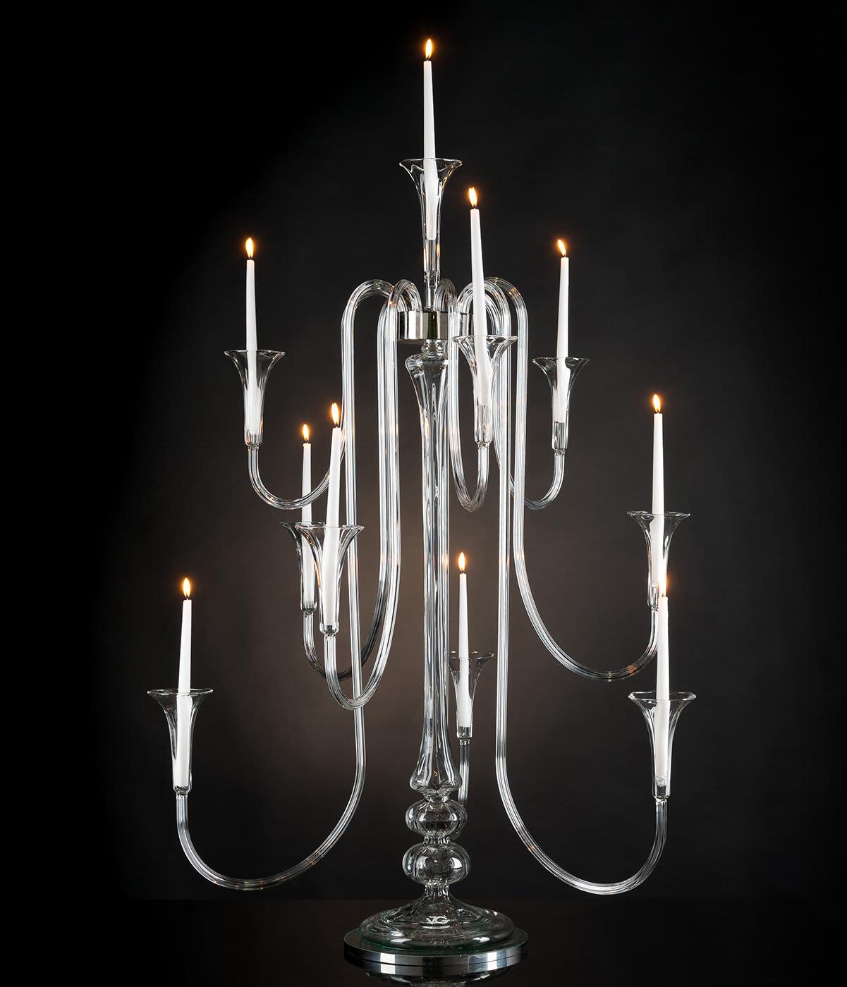 Candelabro in Vetro Octopus