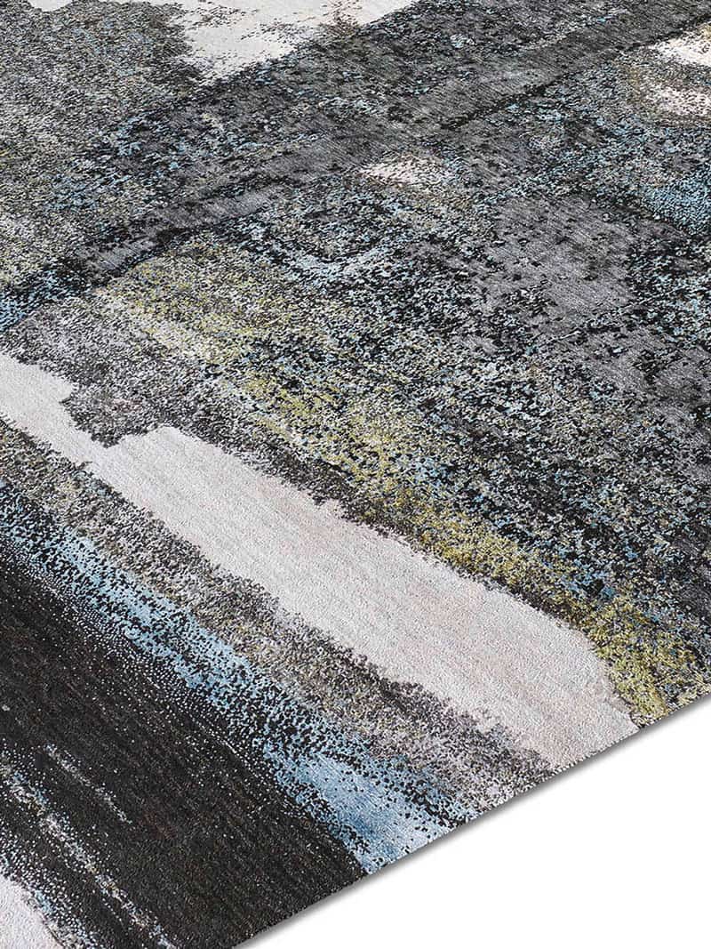 Tappeto Tessuto Verde/Ruggine | Misura: 122 x 183 cm