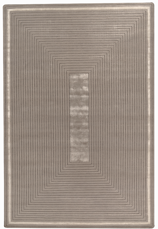 Tappeto Beige Cornice