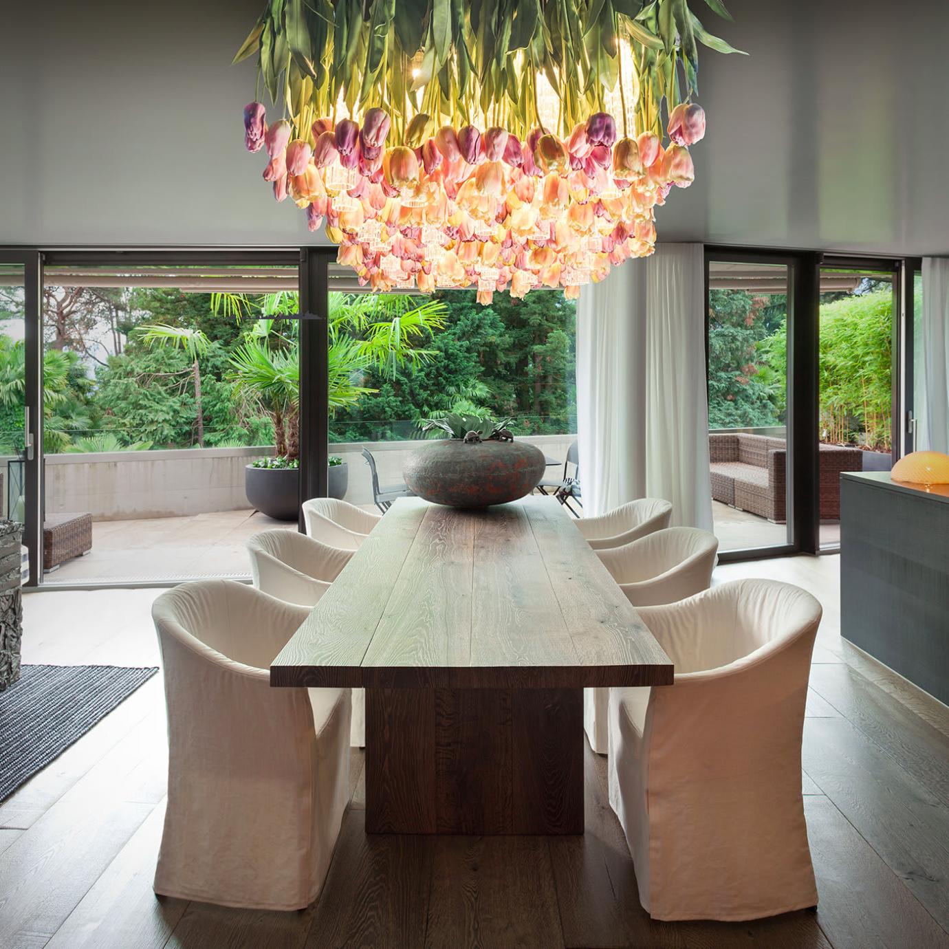 Lampadario Tulip