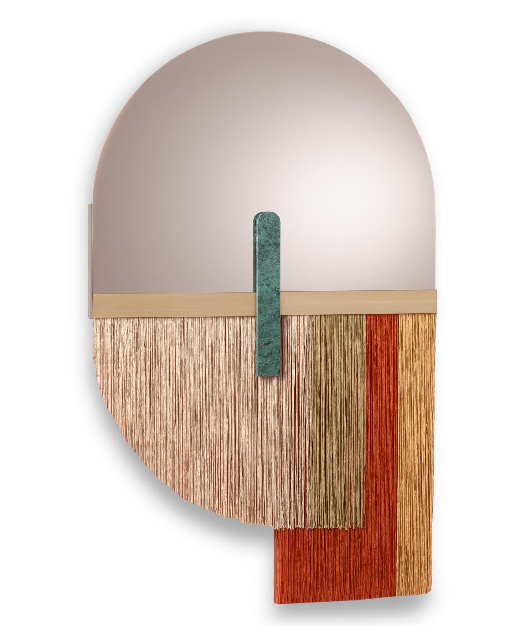 Specchio decorativo da parete Souk Red