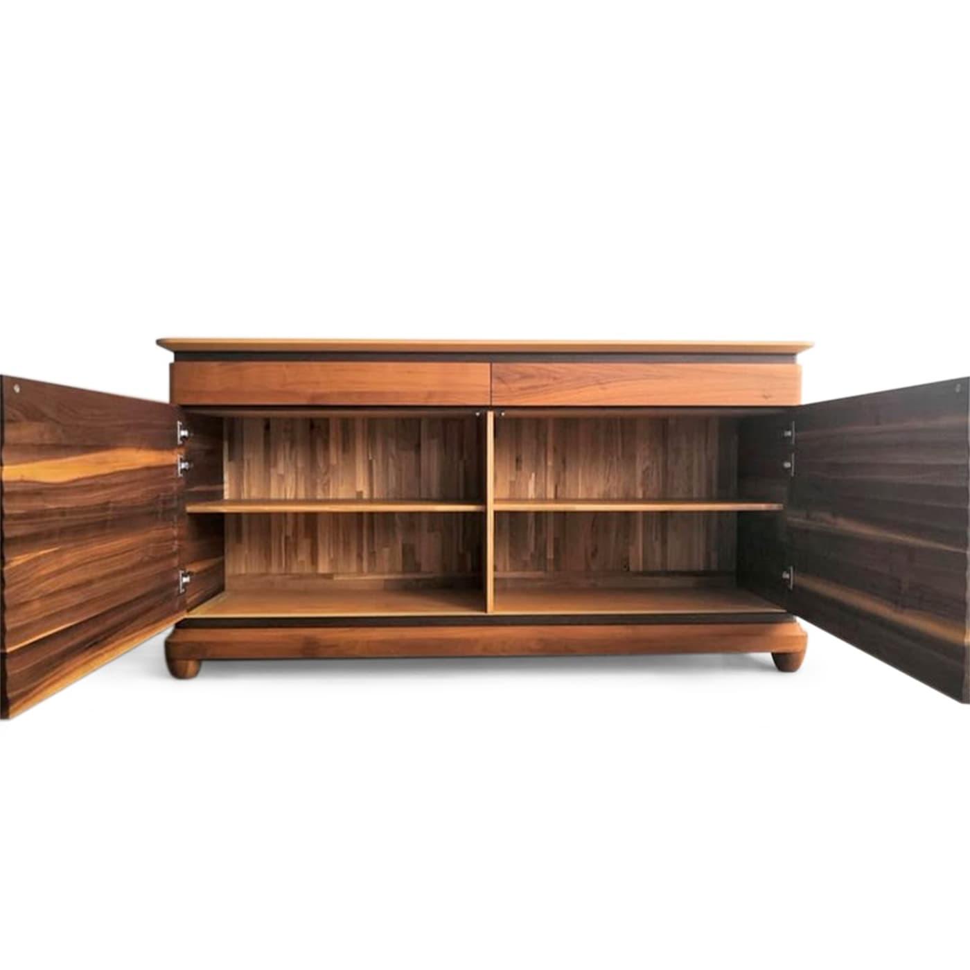 Credenza di Lusso Marrone Naturale Traccia