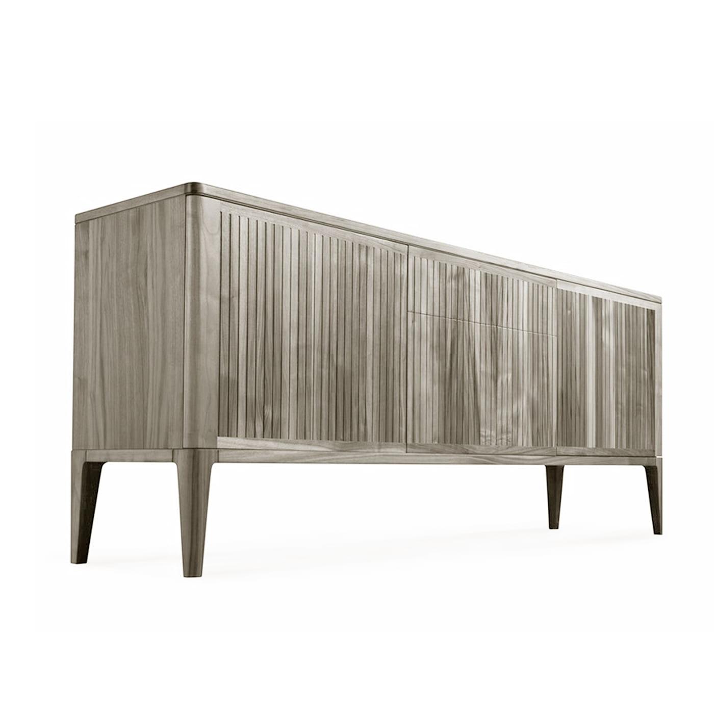 Credenza 3 Ante Grigia Eleva