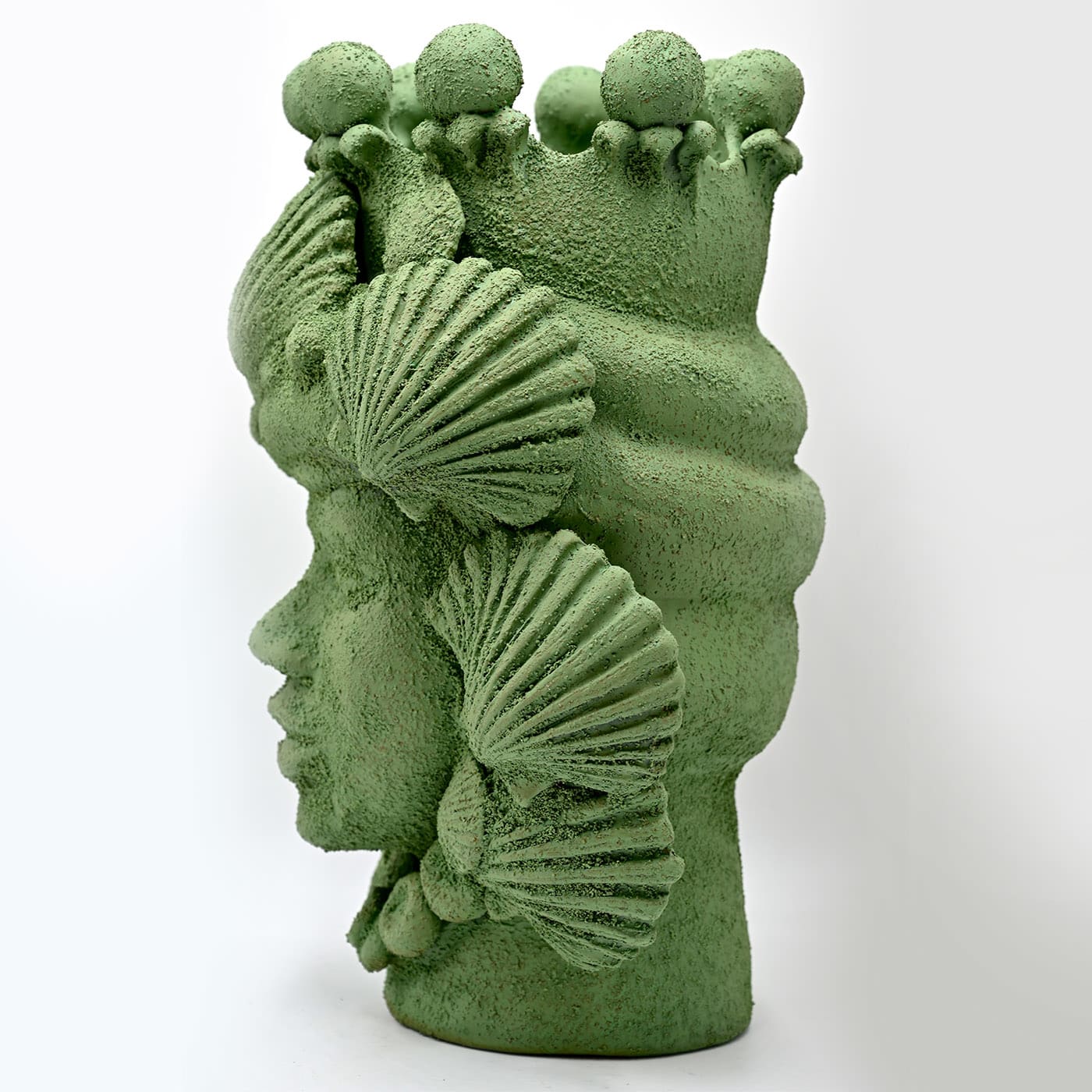 Testa di Moro Lime Scultura