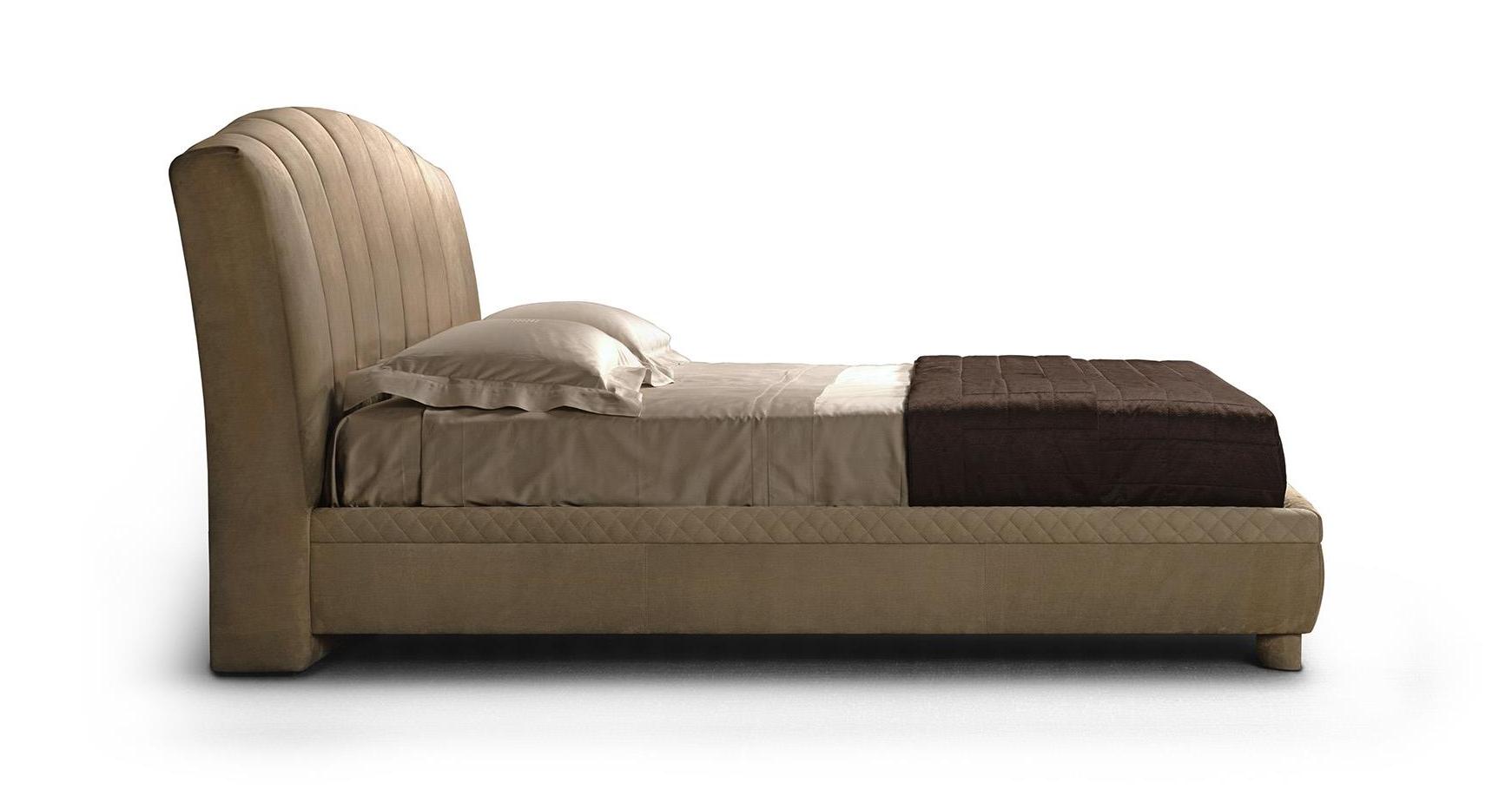 Letto Elegante Testiera Cuciture