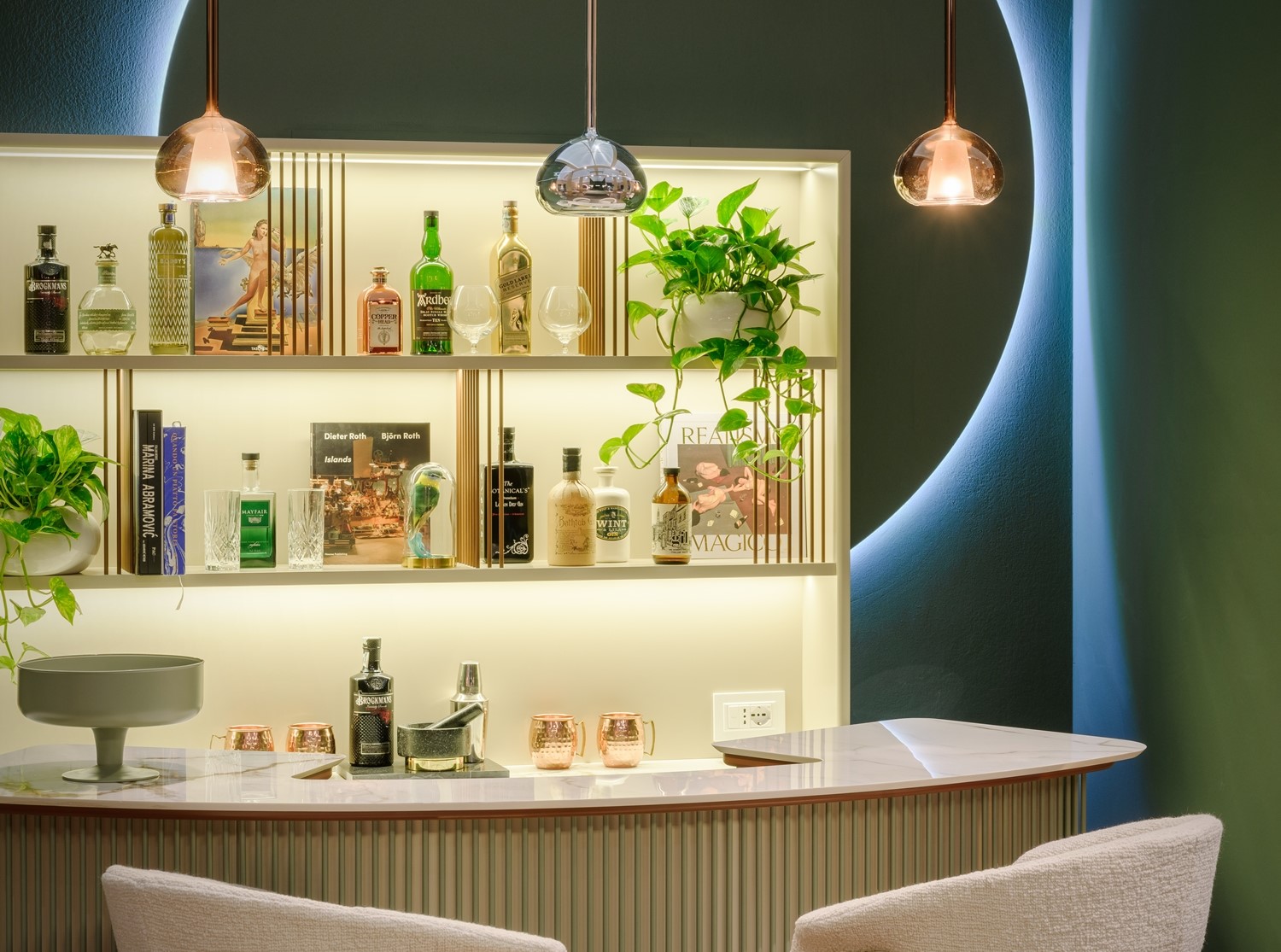 Mobile bar con bancone Dry