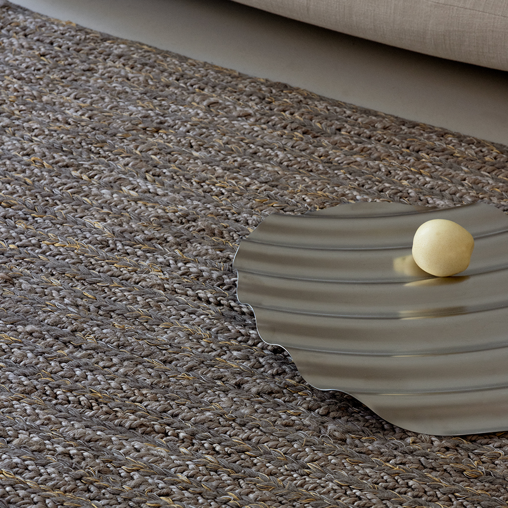 Tappeto Artigianato Treccia Pietra | Misura: 140 × 200 cm