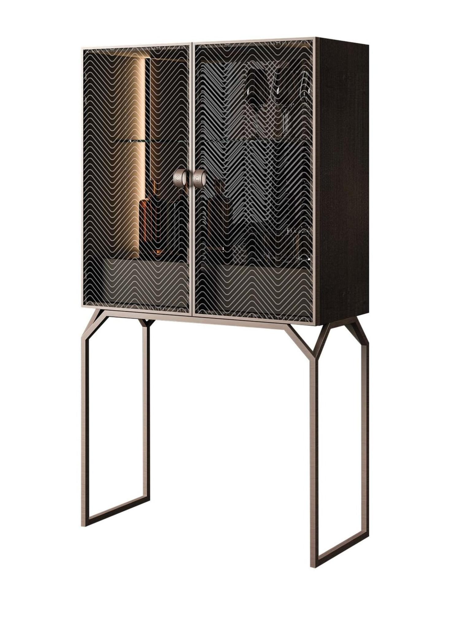 Mobile Bar in Vetro Dragonfly