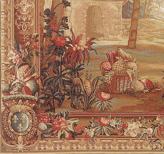 Arazzo Il Raccolto di Ananas - Paesaggio Esotico