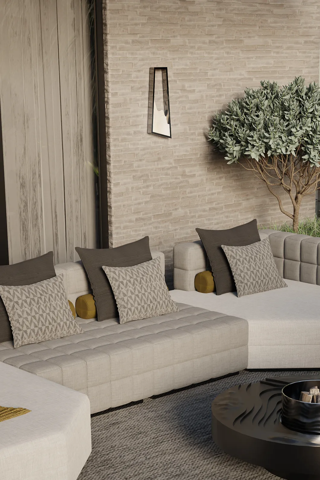 Lampada da Parete Outdoor Grand Aura