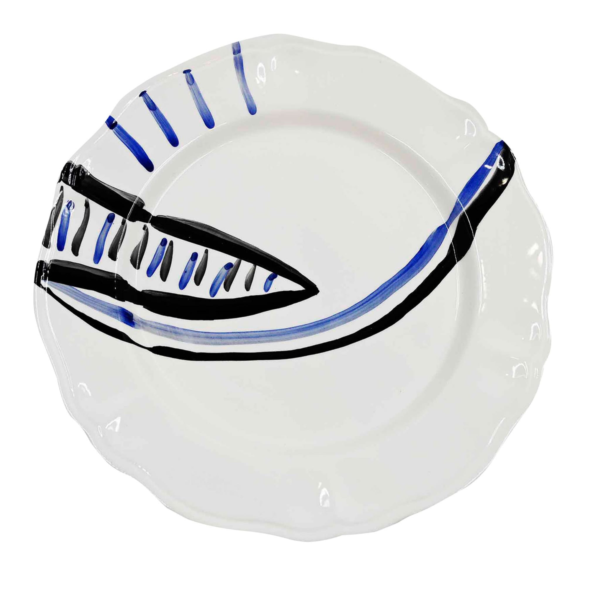 Piatto In Ceramica Artigianale