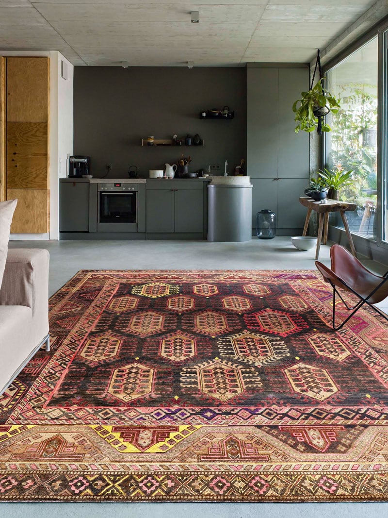 Tappeto Lusso Nero Naturale Original | Misura: 274 x 365 cm