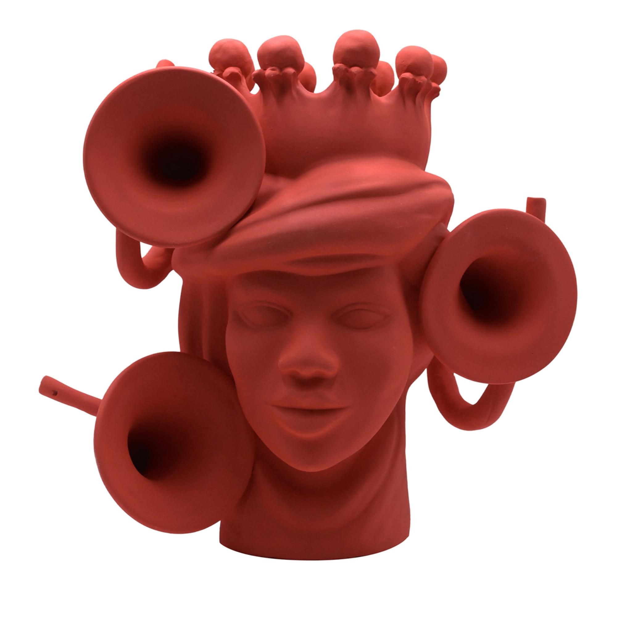 Testa di Moro Artigianale Scultura