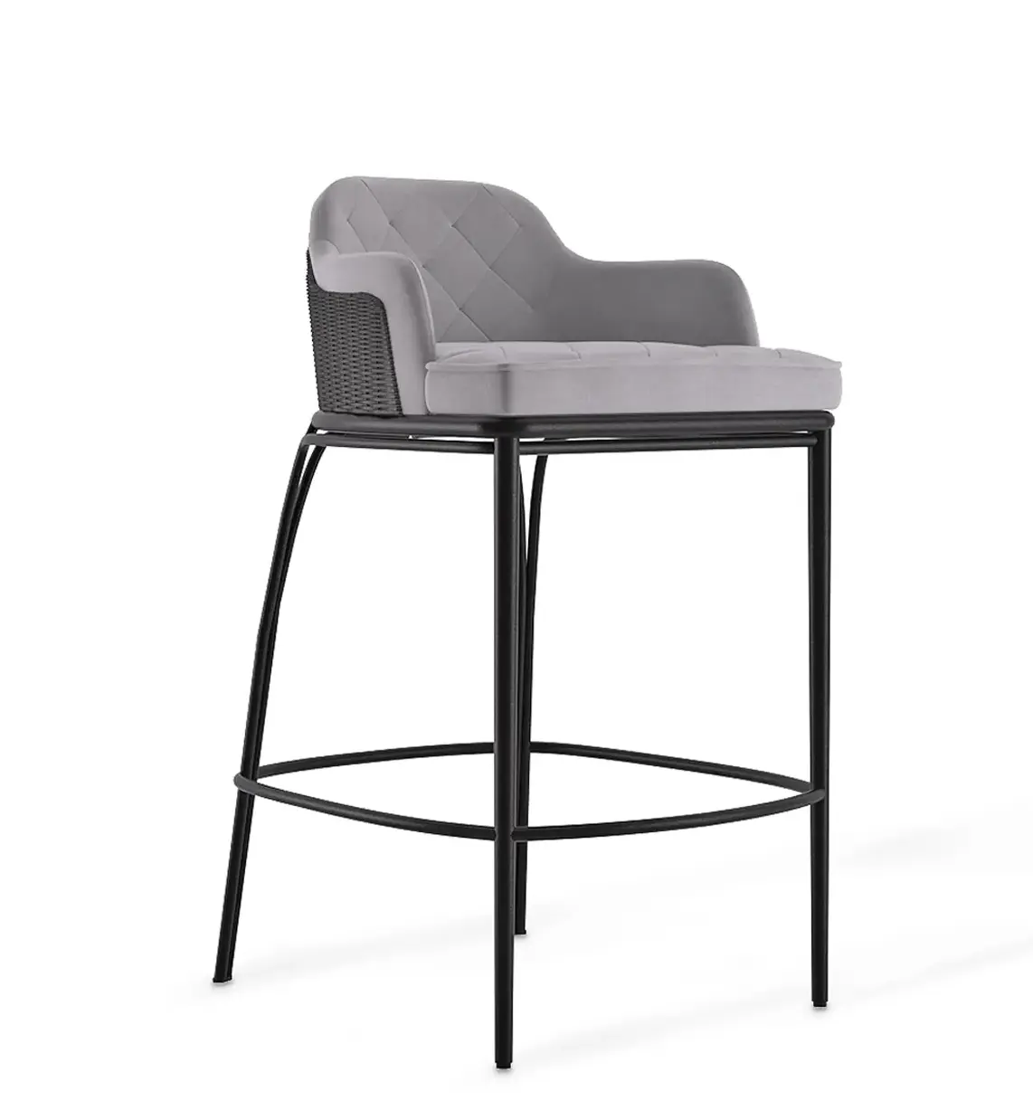Sedia Da Bar Regal Grey