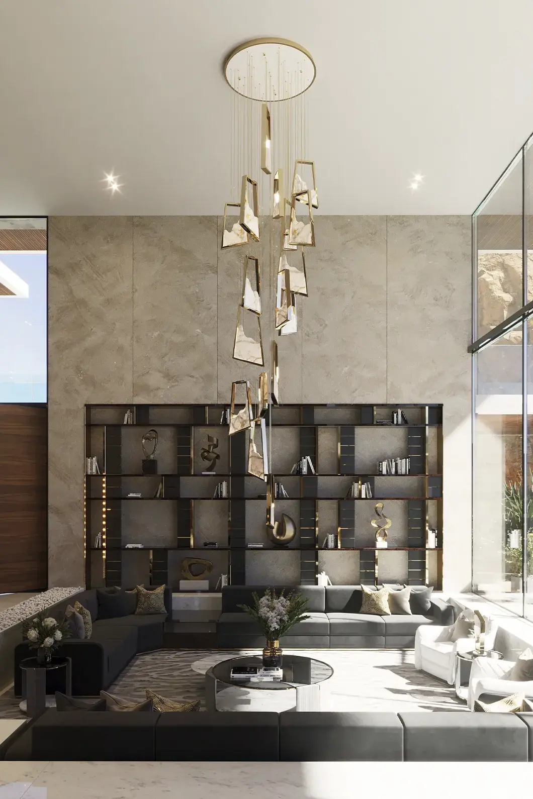 Lampadario Grand Aura - 6
