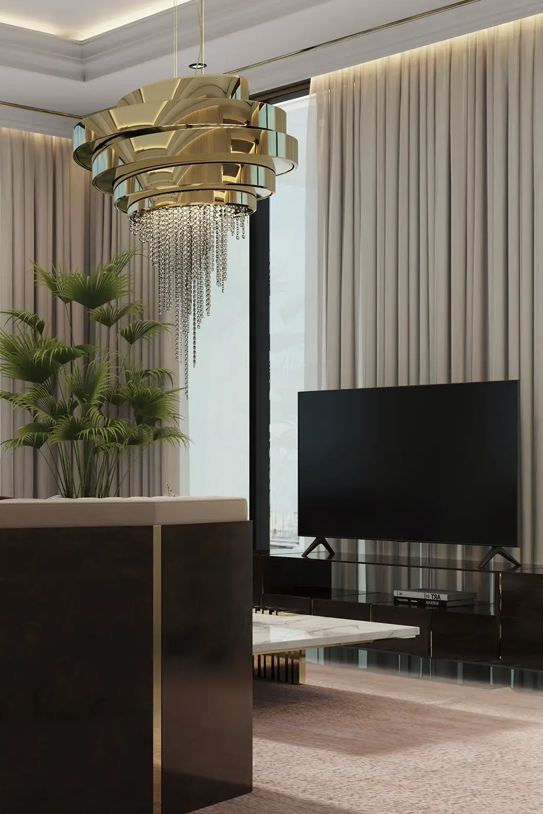 Lampadario Art Deco
