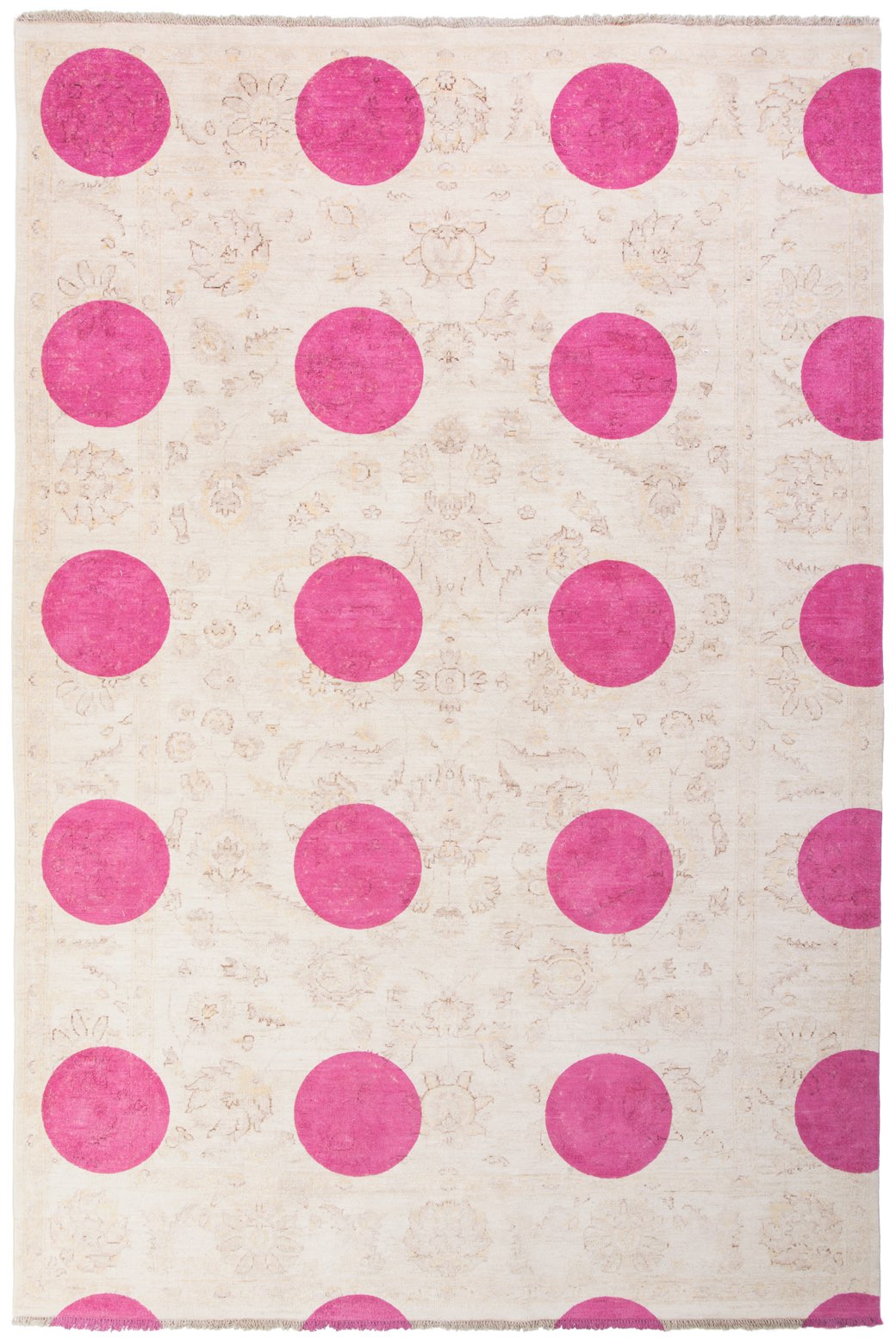 Tappeto Double Layer Rosa